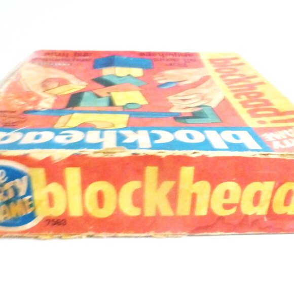 1964 Saalfield BLOCKHEAD Party Game Consumer Service Bureau Parents Magazine - Picture 4 of 6